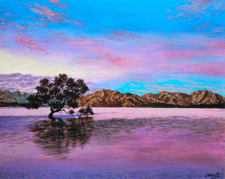 Zoltan Magyar Tree In The Lake