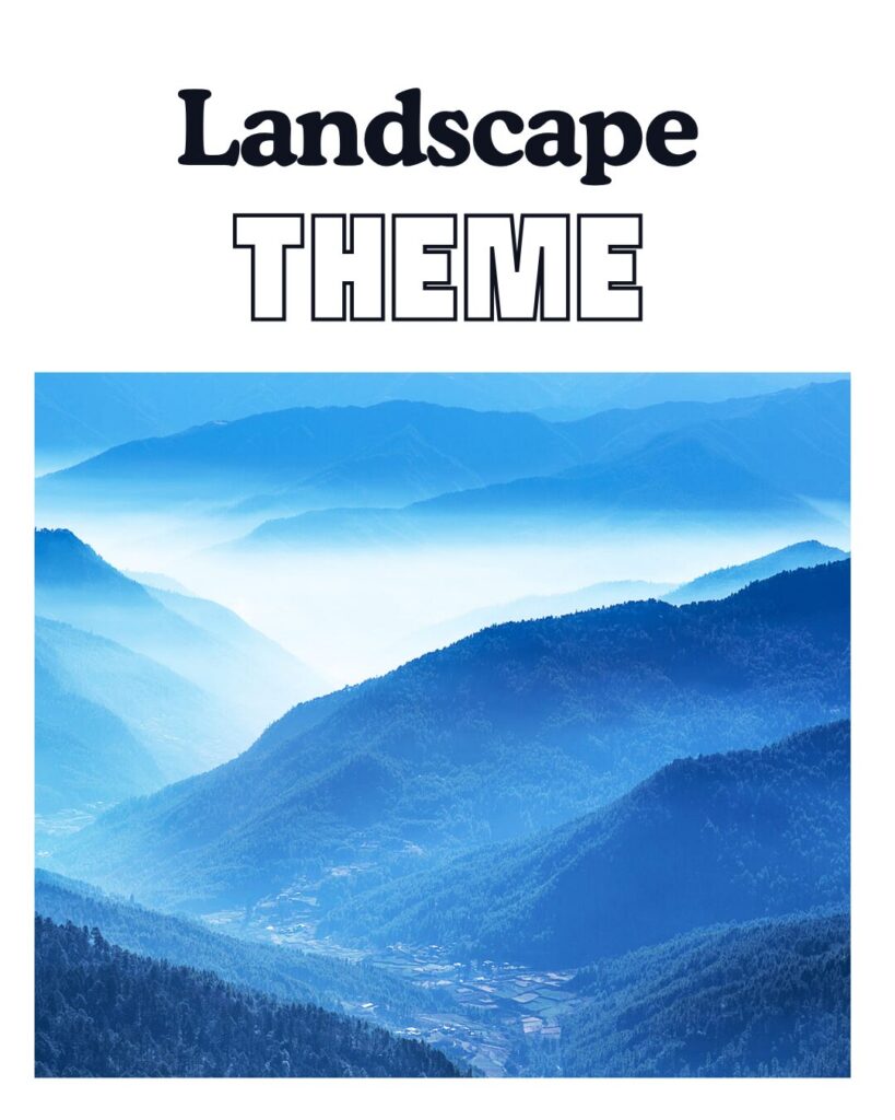 Landscapes Theme 1 1 | Blue Koi Gallery