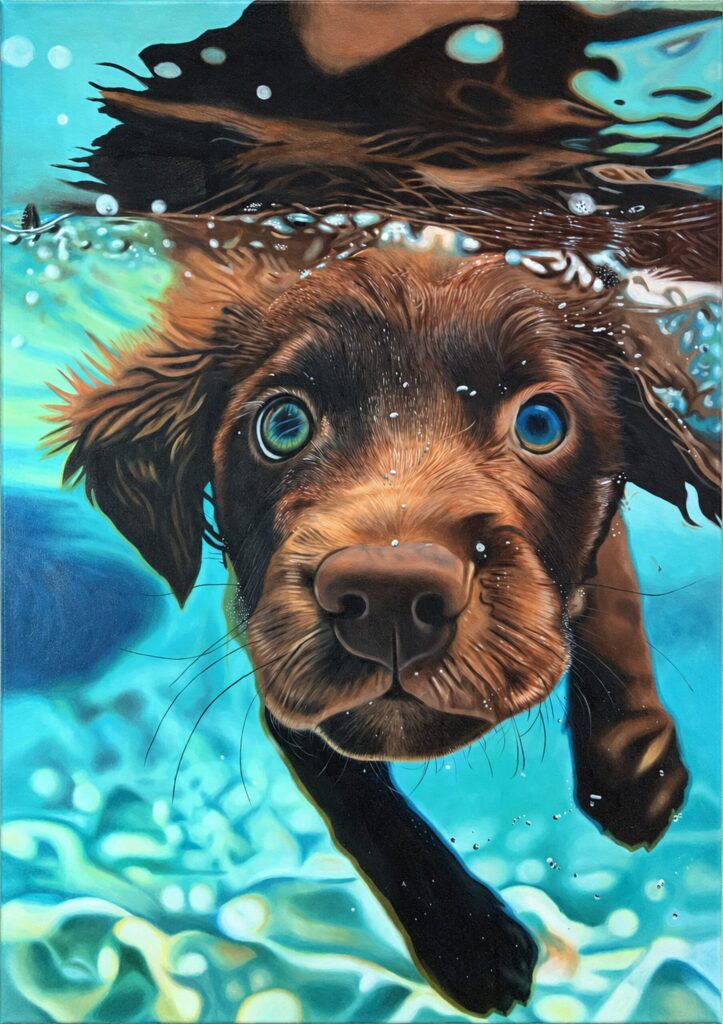 Nathaniel Fred Curiosity Below | Blue Koi Gallery