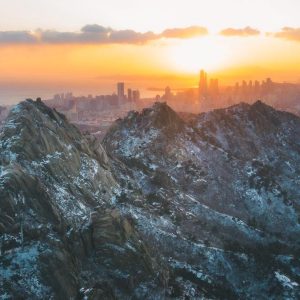 Shibo Yu	- Sunset Over Peaks
