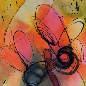 Sonia Slavtcheva - Excitement - watercolor - $400 - https://www.soniaslavtcheva.com Sonia Slavtcheva - Excitement
