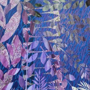 Closed bottle gentian-blue 23x24
