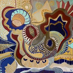 Ada Ghuman | Complicated Pattern | Acrylic On Canvas