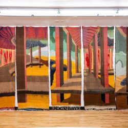 Jiashun Zhou | Hallway | weaving by floor loom