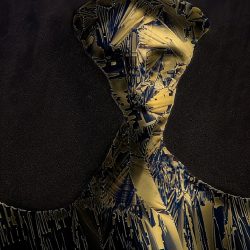 Marek Sutkowski | Portrait of a man | Liquid Crystal Photopainting
