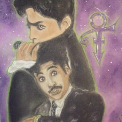 Paul williams | prince,tribute | pastel