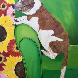 Elizabeth Rawls - Ace - Acrylic on Canvas