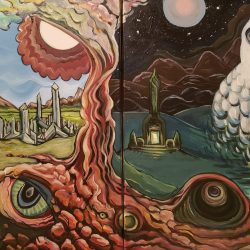 July 13th, 2023 - Acrylic on Canvas ZVMike (all one word) - July 13th, 2023 - Acrylic on Canvas