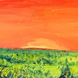 Faith Davis - Sunset | Acrylic on Canvas