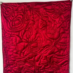 Natalie Gosnell - Layers of Memory | Quilted textile