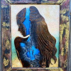 Cor Oeanum - The Heart of the Ocean - Mixed media, oils, arylic, burning and carving - instagram.com/twilight_dragonfly Ava Grayson - Cor Oeanum - The Heart of the Ocean - Mixed media, oils, arylic, burning and carving- instagram.com/twilight_dragonfly