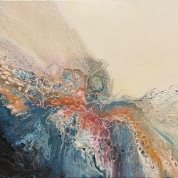 Serenity Under The Waves - Acrylic on canvas - https://www.artworkarchive.com/profile/beth-miller Beth Miller - Serenity Under The Waves - Acrylic on canvas - https://www.artworkarchive.com/profile/beth-miller