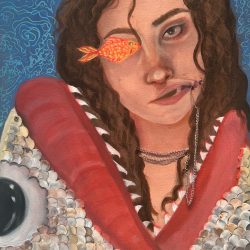 Hooked - Mixed Media - n/a Brianna Garofolo - Hooked - Mixed Media- n/a