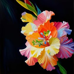 Mary Ann Goughler - Bold and Beautiful - Mixed Media Digital Art - No Website