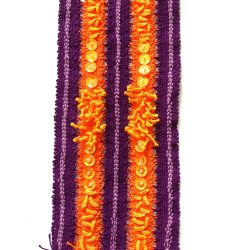 Nicole Gammie - Purple possibilities - Bobbin lace and embroidery - https://www.nicolegammiedesigns.com.au/