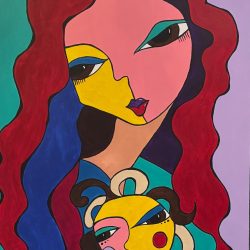 Susan Millan - Pieces of Us - Acrylic- https://sites.google.com/view/susn-milln/home