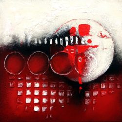 Karen Macdonald - Lunar Gateway - acrylic on canvas- https://www.instagram.com/kmacdonaldartist/