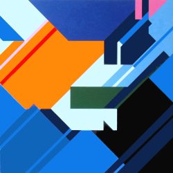 Michael Wagner - Ereignisfeld (Tangerine dream) - Acrylic on canvas- No Website