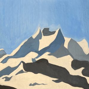 Brynn Sparling - Plein Air #5 - Gouache on Chipboard- https://www.brynnsparling.com/