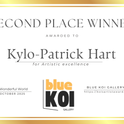 Certificate page Wonderful World and Open Theme 24 | Blue Koi Gallery