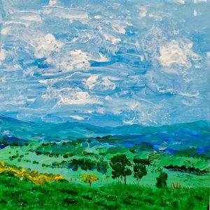 Ruth Breen - Staffordshire Moorlands - Acrylic - http://ruthbreeb.waste.com/ruthbreenartwork