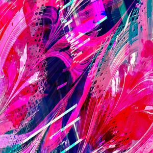 Gabriele Gracine - Pink Party - Digital- https://abstractgaby.strikingly.com