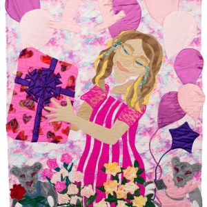 Jo-Ann Morgan - Maranda, Uvalde, Texas - stitched fabric- www.picturingblackpower.com
