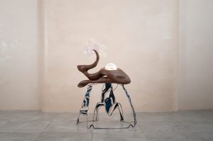 Yijia Ma - “Blown, But Not Just Bubbles” - Wrinkled is OKAY! - - Resin, Magic GOO, LED, Metal- https://www.yijiamma.com/