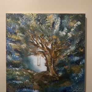 Ashlyn Carlson - Hanging Tree - Acrylic- No Website