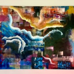 Jon Kinne - Elapse - Acrylic on Canvas - https://www.instagram.com/jonkinneart/?hl=en