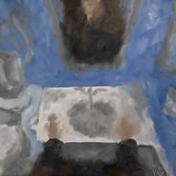 Keirya Fales - Reflection - Oil on canvas - https://fales.keirya.com