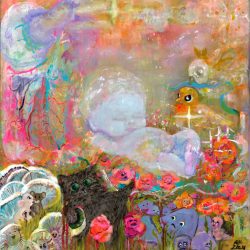 Kelly Bowser - Digest - Acrylic, Acrylic - https://www.instagram.com/kelbowser/