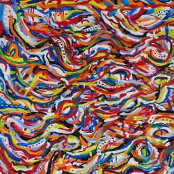 Noah Xaver Pfister - Infinity Snake or Waves of a Cosmic Sea - acrylic on canvas - https://www.instagram.com/nxp.artist/ Noah Xaver Pfister - Infinity Snake or Waves of a Cosmic Sea - acrylic on canvas, acrylic on canvas, acrylic on canvas, acrylic on canvas - https://www.instagram.com/nxp.artist/