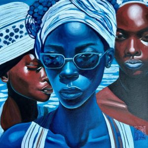 Kseniya Rai - Blue VR777 - oil painting- https://www.instagram.com/art_kseniya_rai/