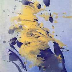 Pooneh Rafsha - South Flow - Oil on Canvas, Oil on Canvas, Oil on Canvas, Oil on Canvas, Oil on Canvas - https://www.mycolormate.com