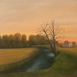 Fall in the country - Oil on canvas 16 x 20 inches - No Website Daniela Panico - Fall in the country - Oil on canvas 16 x 20 inches- No Website