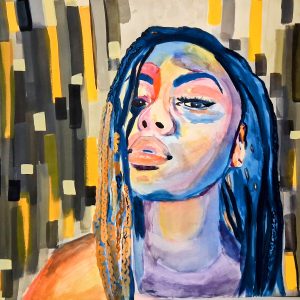 Debbineek J Jenkins - Lifted - Ink on Paper- No Website