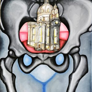 Lily Finja Schuberth - Women's womb - Oil on canvas- lilyfinja.de