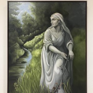 Crimson Promise - Oil Paint on Canvas - https://www.instagram.com/willaclairepaints/ Olivia Findley - Crimson Promise - Oil Paint on Canvas- https://www.instagram.com/willaclairepaints/