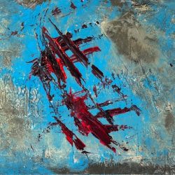 Where Forces Collide - Acrylic on canvas