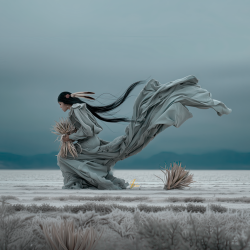 Cynthia Pinot - Peyoni - Illustration, Photography on Paper- www.QuantumMuseArt.com