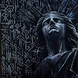 Isabelle Walloch - Ascension - Acrylic paint on wood- No Website