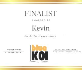February Certificates 2026 Human Form 12 | Blue Koi Gallery