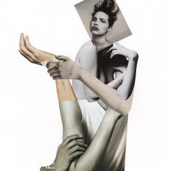 Marie Laforge - A! Fleur de Peau - Mixed Media Collage (analog)- https://marielaforge.com
