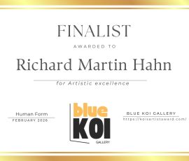 February Certificates 2026 Human Form 19 | Blue Koi Gallery