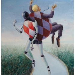 Shun - The Other Half - Oil on canvas- https://www.thomagrapher.com/