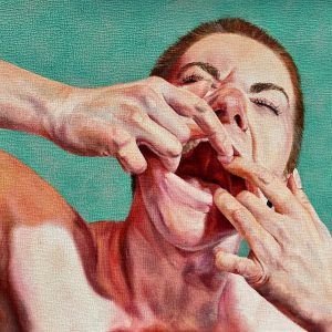Winner - Sarah Lovitt- Did You Hear Something? - Oil Paint on Panel