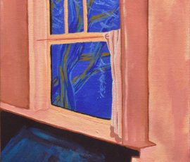 Window No. 7 - Acrylic Paint on Canvas - hriffe.com Hannah Riffe - Window No. 7 - Acrylic Paint on Canvas- hriffe.com