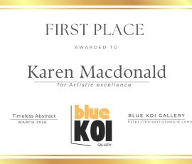 2026 March Certificates Bold Colors and Timeless Abstract 16 3930833988 | Blue Koi Gallery
