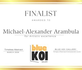 2026 March Certificates Bold Colors and Timeless Abstract 23 3763301972 | Blue Koi Gallery
